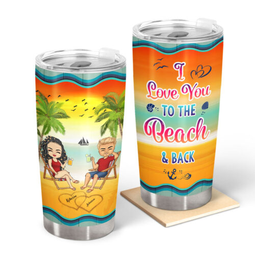 to-the-beach-and-back-summer-vacation-birthday-anniversary-gift-for-spouse-lover-husband-wife-boyfriend-girlfriend-couples-personalized-custom-tumbler-2