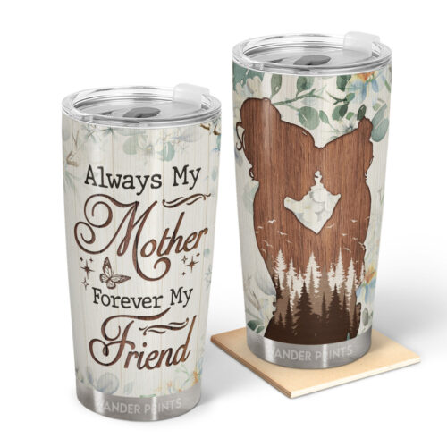 wander-prints-mother-gifts-gifts-for-mother-in-law-step-mom-grandma-mothers-day-birthday-gifts-mother-and-daughter-forever-my-friend-gift-for-mom-custom-tumbler-travel-cup-insulated-20o