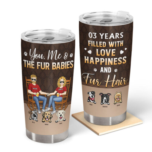 couple-filled-with-love-happiness-and-fur-hair-with-dog-cat-couple-gift-for-dog-cat-lovers-personalized-custom-tumbler-2