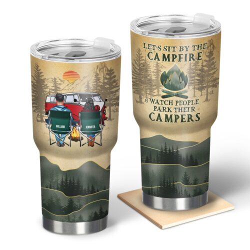 watch-people-park-their-campers-gift-for-camping-couple-personalized-custom-30-oz-tumbler