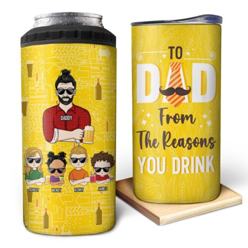 to-dad-from-reasons-you-drink-beer-background-gift-for-father-personalized-custom-4-in-1-can-cooler-tumbler