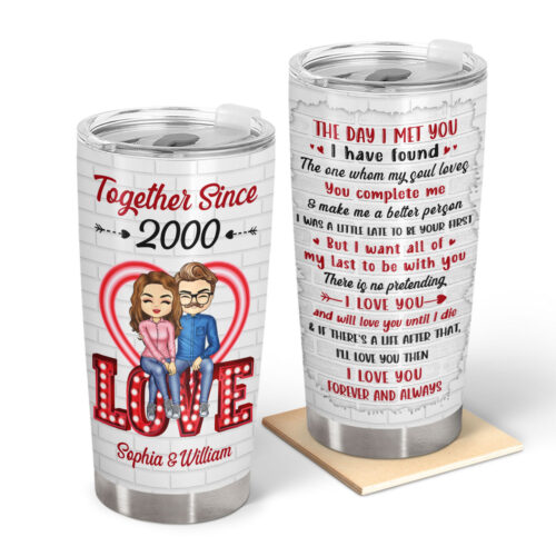 the-day-i-met-you-anniversary-birthday-gift-for-spouse-lover-husband-wife-boyfriend-girlfriend-couple-personalized-custom-tumbler-2