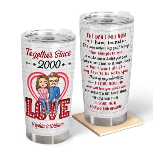 the-day-i-met-you-anniversary-birthday-gift-for-spouse-lover-husband-wife-boyfriend-girlfriend-couple-personalized-custom-tumbler