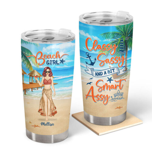 beach-girl-classy-sassy-personalized-custom-tumbler