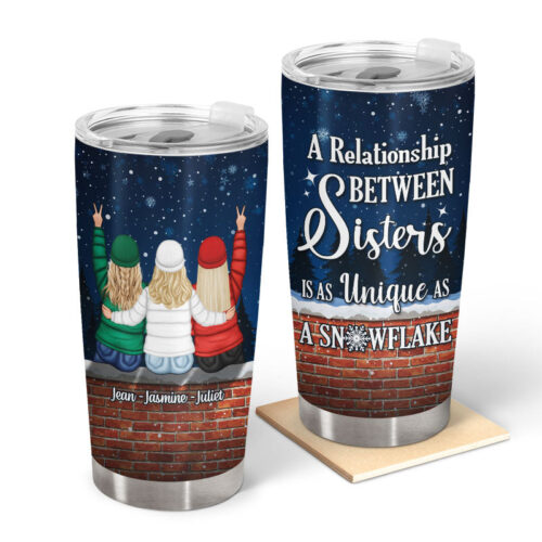 winter-as-unique-as-a-snowflake-christmas-gift-for-sisters-personalized-custom-tumbler