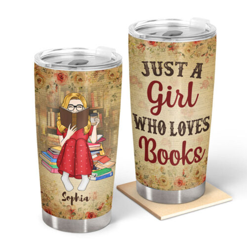 just-a-girl-who-loves-books-reading-floral-vintage-gift-for-book-lovers-personalized-custom-tumbler