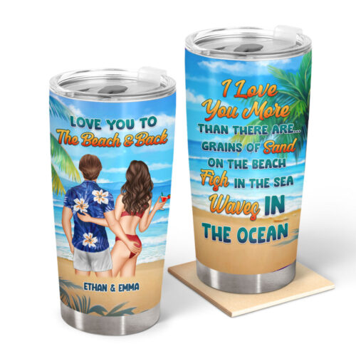 beach-couple-i-love-you-more-gift-for-couples-personalized-custom-tumbler-2