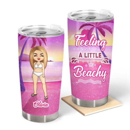 beach-feeling-a-little-beachy-gift-for-yourself-gift-for-women-personalized-tumbler