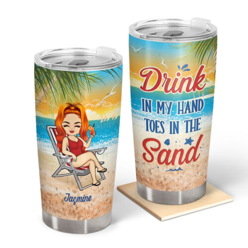 beach-drink-in-my-hand-toes-in-the-sand-gift-for-women-beach-lovers-personalized-custom-tumbler-2