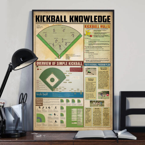 unframed-poster-kickball-knowledge