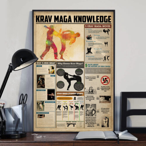 unframed-poster-krav-maga-knowledge