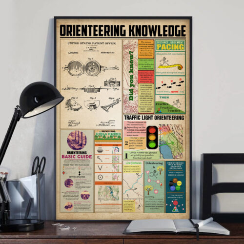 unframed-poster-orienteering-knowledge