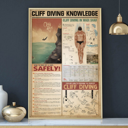 unframed-poster-wall-art-cliff-diving-knowledge