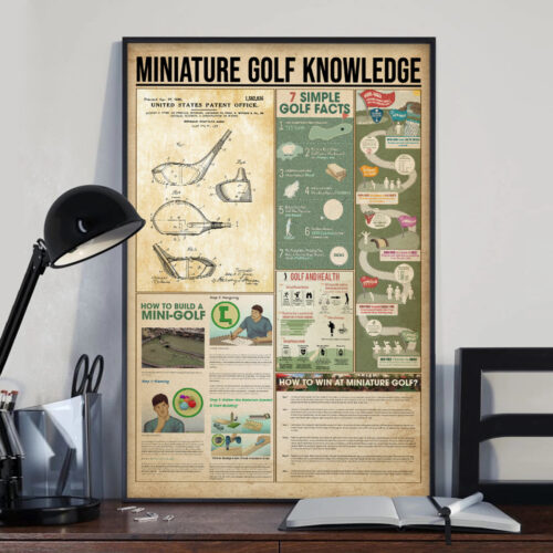 unframed-poster-miniature-golf-knowledge