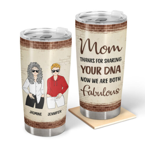 mother-daughters-thank-you-for-sharing-your-dna-personalized-custom-tumbler-2