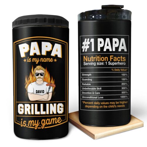 grilling-is-my-game-nutrition-facts-birthday-loving-gift-for-dad-daddy-father-grandfather-grandpa-husband-men-personalized-custom-4-in-1-can-cooler-tumbler