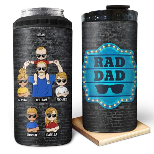 rad-dad-best-dad-ever-gift-for-dad-grandpa-personalized-custom-4-in-1-can-cooler-tumbler