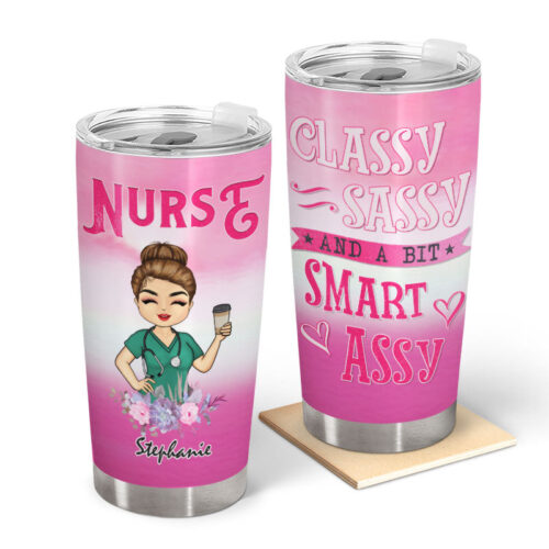 nurse-classy-sassy-personalized-custom-tumbler