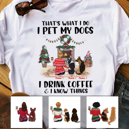 coffee-dog-mom-christmas-t