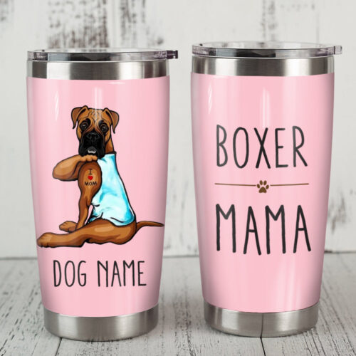 dog-mom-boxer-dog-i-love-mom-steel-tumbler