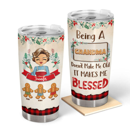 christmas-it-makes-me-blessed-gift-for-grandma-personalized-custom-tumbler