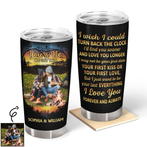 custom-photo-i-wish-i-could-turn-back-the-clock-husband-wife-gift-for-camping-couples-personalized-custom-tumbler-2