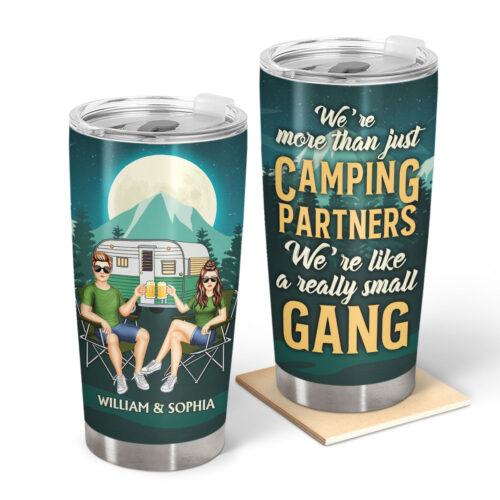 were-more-than-just-camping-partners-birthday-loving-anniversary-traveling-gift-for-spouse-husband-wife-couple-personalized-tumbler