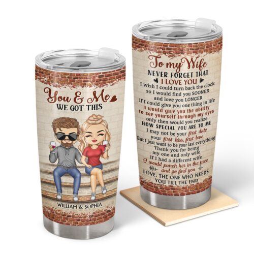 never-forget-that-i-love-you-couples-anniversary-birthday-gift-for-spouse-husband-wife-boyfriend-girlfriend-personalized-custom-tumbler