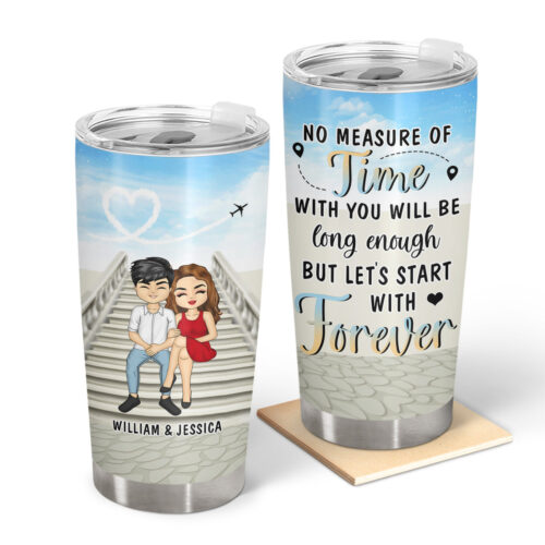 lets-start-with-forever-gift-for-couples-personalized-custom-tumbler-2