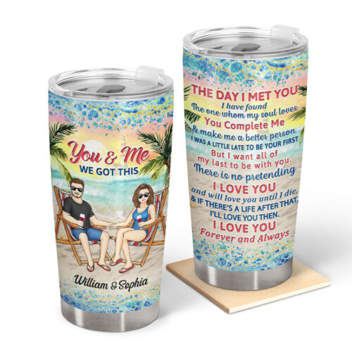 beach-couple-the-day-i-met-you-couple-gift-personalized-custom-tumbler