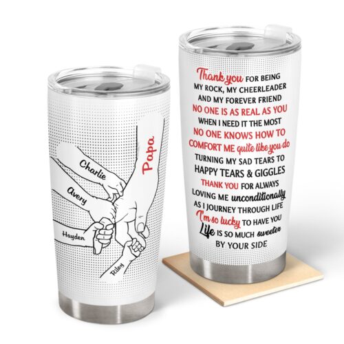 hand-in-hand-i-will-always-protect-you-birthday-loving-gift-for-mother-father-grandma-grandpa-parents-grandparents-personalized-custom-tumbler