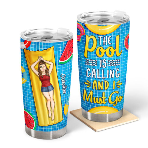 the-beach-the-pool-is-calling-and-i-must-go-birthday-vacation-traveling-gift-for-woman-man-personalized-custom-tumbler-2