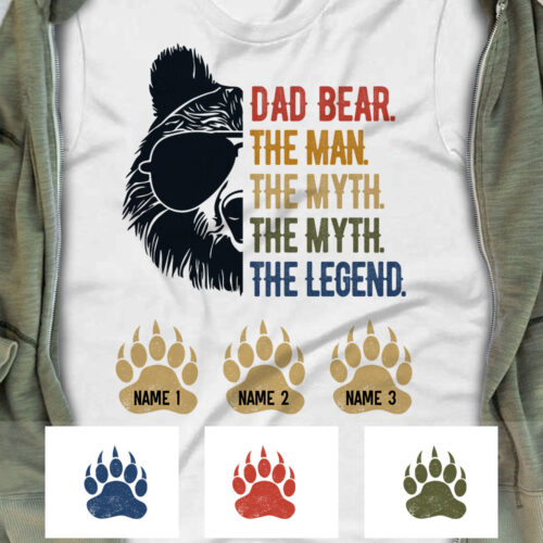 dad-bear-the-legend-t