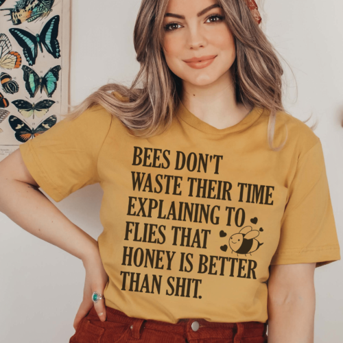 bees-dont-waste-their-time-tee