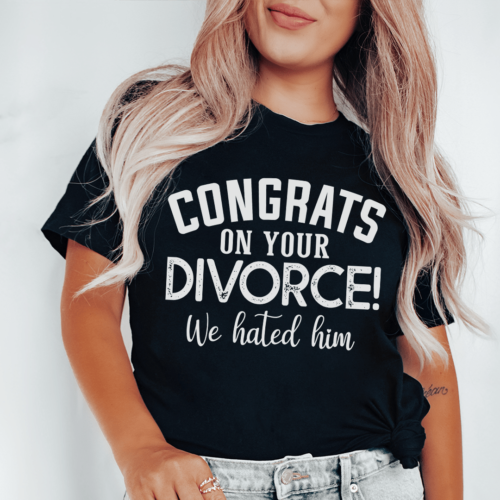 congrats-on-your-divorce-tee