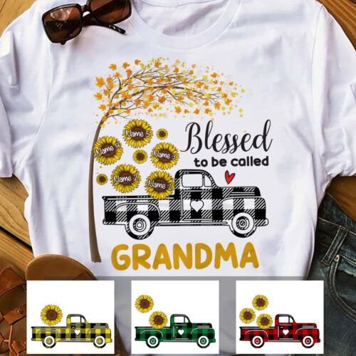 mom-grandma-sunflower-truck-t