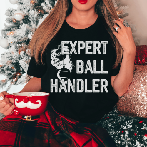 expert-ball-handler-christmas-tee