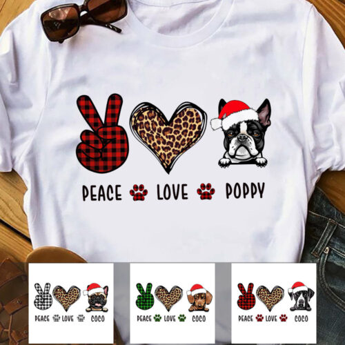 peace-love-dog-christmas-t