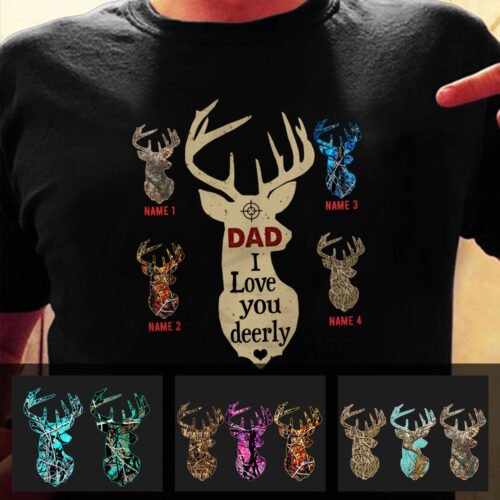 love-deerly-dad-grandpa-hunting-t