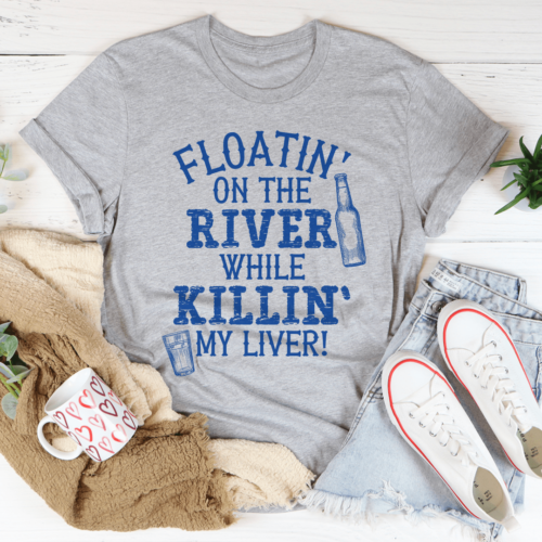 floatin-on-the-river-tee