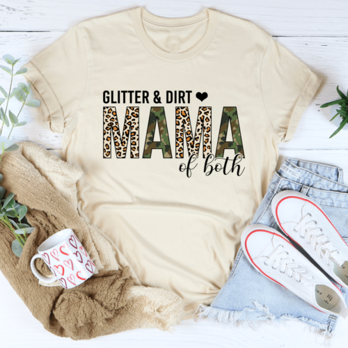 glitter-dirt-mama-of-both-tee