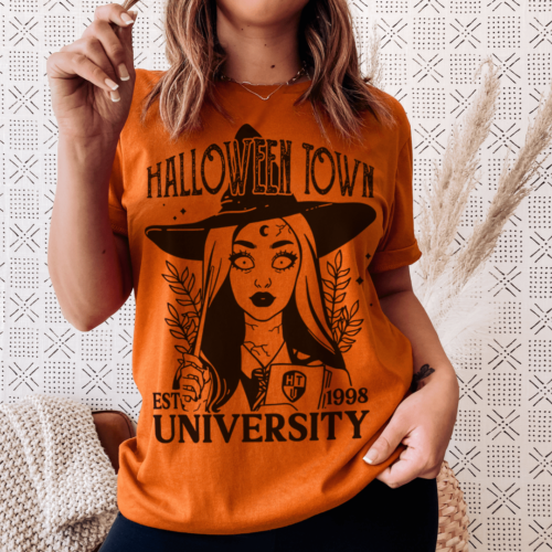 halloween-town-university-tee