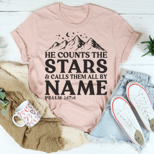 he-counts-the-stars-calls-them-all-by-name-tee