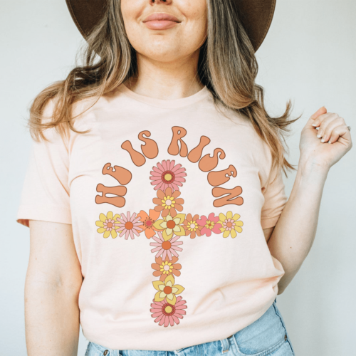 he-is-risen-floral-cross-tee