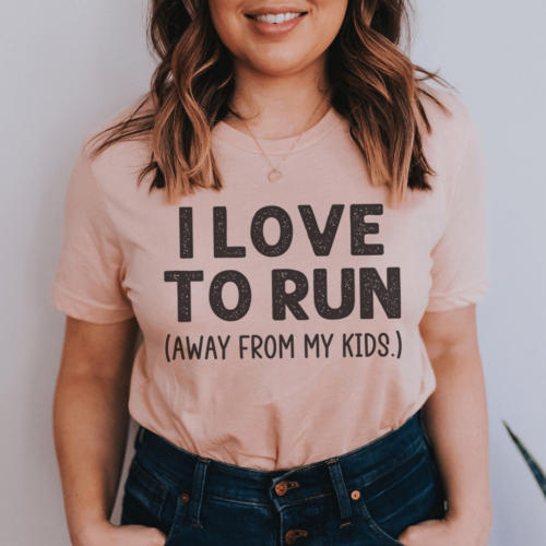 i-love-to-run-away-from-my-kids-tee