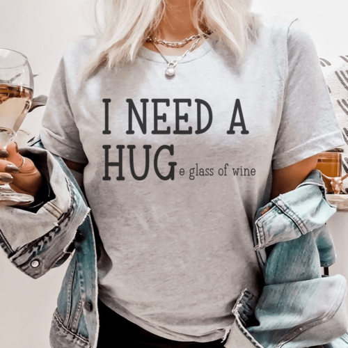 i-need-a-huge-glass-of-wine-tee