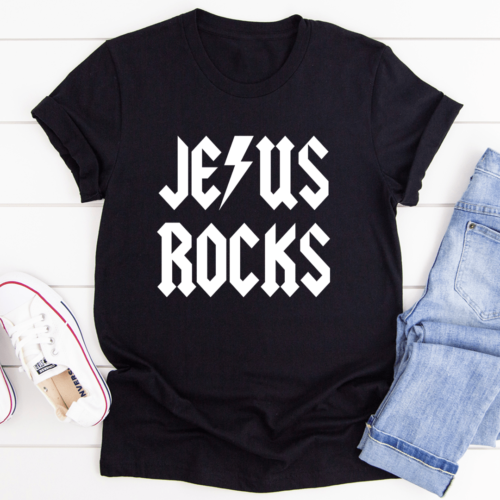 jesus-rocks-tee