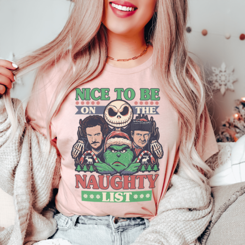 nice-to-be-on-the-naughty-list-tee