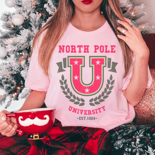 north-pole-university-tee