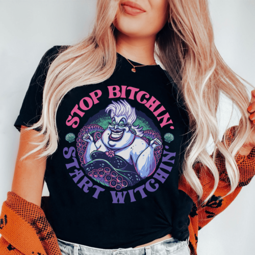 stop-bitchin-start-witchin-tee